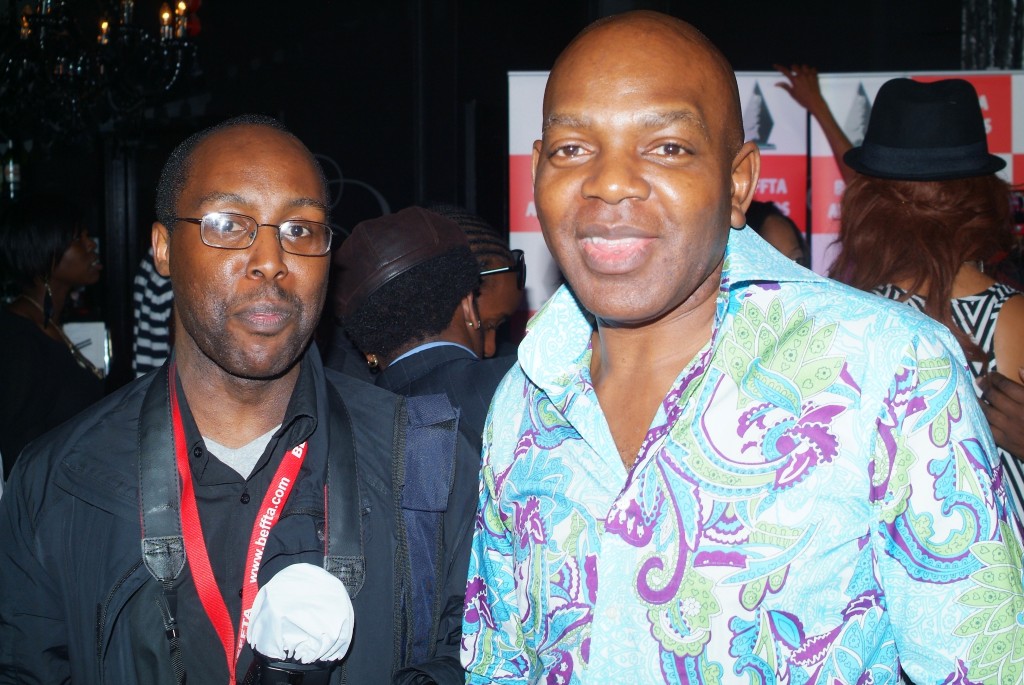 601 TV boss David Mbiyu and Mahogany Models CEO at BEFFTA launch